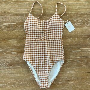 Andie one piece swim suit NWT